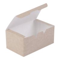 Коробка 115*75*45 OSQ Fast Food Box S (25шт) Коричневый - фото