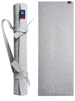 Коврик для бани и сауны "XXL", 160х55см, войлок светло-серый, Б42011 Серый - фото