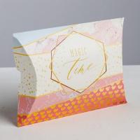 Коробка складная фигурная Magic time,19*14*4 см, 3840964  - фото