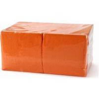 Салфетки БигПак 1слойные оранжевые, 400шт Оранжевый - фото