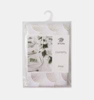 Скатерть с тиснением «Этель», 100*140 ± 5 см, 10100573 Белый - фото