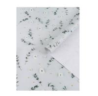 Бумага упаковочная крафтовая «Цветы», 70×100 см, 3903238 Разноцветный - фото