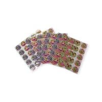 Этикетки школьные 20*20 1/5 Разноцветный - фото