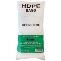 Пакет 14*8*32 (22*32) HDPE блок (10) Прозрачный - фото