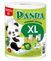 Полотенца бум. Panda XL 2-х сл 200 листов  Белый - фото