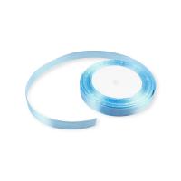 Лента тканная атласная 12мм*25Y Голубой, арт. F014-61/11, F014-12/20 Голубой - фото