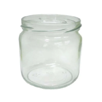 Стеклобанка 350мл. д.82 винтовая, 1/24 Прозрачный - фото
