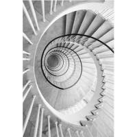 Картина на холсте 40x60 см "Спиралевидная лестница 3" HE-101-619  - фото