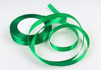 Лента тканная атласная 12мм*25Y Зеленая, арт. F014-12/19 Зеленый - фото