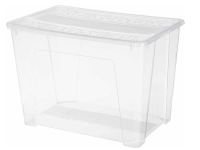 Ящик универсальный 575х380х405 мм "TEX-BOX" 70Л (Бесцветный), 434207401 (4) Бесцветный - фото