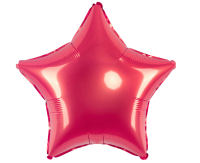 Шар фольгированный Flexmetal (2) (18''/46 см) Звезда, Коралловый, Макарунс  Воздушные шары Коралловый - фото