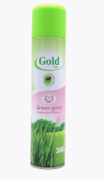 Освежитель воздуха "Gold Wind" Скошенная трава/Green Grass 300мл, 246406  (12)  - фото