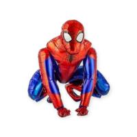 Шар фольга 3D (22"/56см) 11208-0684 К ФИГУРА AIR Человек-Паук 1 шт (надув воздухом) Разноцветный - фото