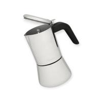 Кофеварка гейзерная на 6 чашек 300 мл, 3653 Серебро - фото