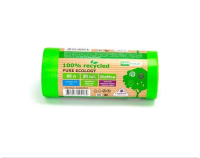 Мешки для мусора ПНД Pure Ecology 60 л био зеленые, 20 шт Зеленый - фото