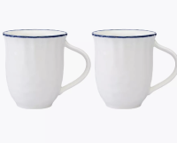 Набор кружек Santorini, 250 мл, 2 шт, арт. LJ0000190 Белый - фото