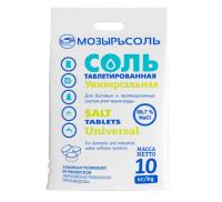 Соль таблетированная в п/п с ручкой по 10 кг Белый - фото