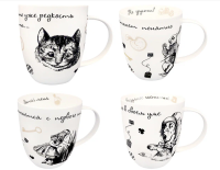 Кружка 420 мл ф.дерби, арт. JS23018 Белый - фото