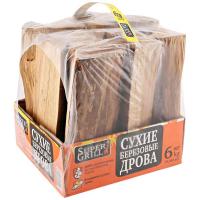 Дрова березовые SuperGrill 6 кг  - фото