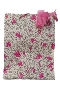 Пакет бумажный MPLUS REAL MOOD 270x120x350 /PAP-Pa10 nastro Paper  mm 35 mm 95n.8 fiocco MARRON 16432771060 1643/60 1шт  - фото