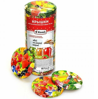 Крышка винтовая д.82 Калейдоскоп МИКС 1/20 (36) Разноцветный - фото
