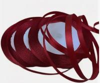 Лента тканная атласная  6мм*25Y Пурпурный, арт. F014-06/33 Пурпурный - фото