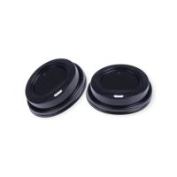 Крышка д/стакана бум. PP D-90мм Черный тип И 1/50 (20), арт.3018Ч Черный - фото