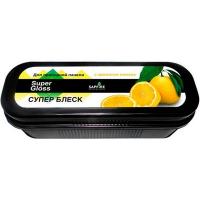 Губка для приборной панели "Супер Блеск SAPFIRE" с ароматом лимона  - фото
