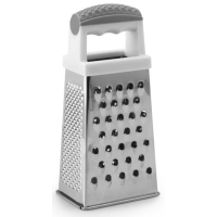 Тёрка 4-х сторонняя Stone AT-K1383 Серебро - фото