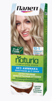 Крем-краска для волос ПАЛЕТТ NATURIA Пепельный блондин тон 10-1  - фото