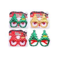 Очки карнавальные "Ёлочка новогодняя", микс, S2314 Микс - фото