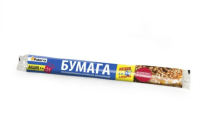 Бумага д/выпекания 38см*7м силиконизир. корич., плотность 41г/кв.м. PATERRA, 209-087 Коричневый - фото