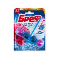 Блок туалетный БРЕФ СИЛА АКТИВ (шарики 4-х шт)  цветочная свежесть 50г Микс - фото