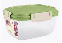 Контейнер для продуктов Sugar&Spice Barberry герметичный 0,45л прямоугол. фисташка, арт. SE224510050 Фисташковый - фото