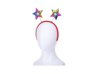 Ободок карнавальный "Звездочки", S2089 Микс - фото