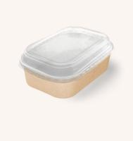45шт Коробка с купольной PET крышкой OSQ CASE BOWL 860 Коричневый - фото
