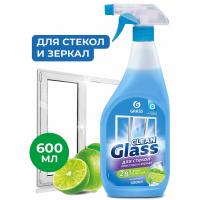 ГрассЧистящее средство "Clean Glass" блеск стекол и зеркал (голубая лагуна) 600мл, арт. 125247 УТ-МС005435 Голубой - фото
