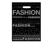 Сумка-пакет 45*34 с прорубной ручкой Бутик NEW Черный - фото