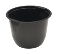 Контейнер У 750 мл черн. 1/50 (12) (Р Крышка У), М-132 Черный - фото