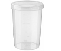 Банка Твист 1,0л с завинчивающейся крышкой, арт. 431138801 Прозрачный - фото