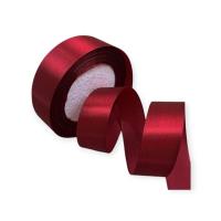 Лента тканная атласная 25мм*25Y Пурпурный, F014-25/33 Пурпурный - фото