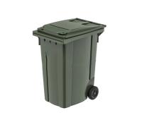 Бак для мусора 360л зеленый, с крышкой (20.806.70) 28.C29 Зеленый - фото