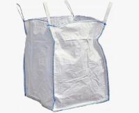Мешок РР 95*95*130см Биг-Бэг МКР 4 ручки верх-сборка, низ-люк Белый - фото