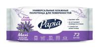 Полотенца влажные Папиа 72шт/уп Белый - фото