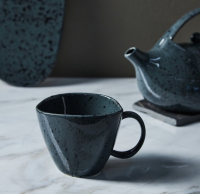 Кружка Ivlev Chef Оникс 350мл, 13,5х9,5х8см, фарфор арт.816-343  - фото