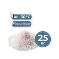 Соль техническая (натрий хлористый) 25 кг  Белый - фото