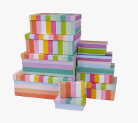 Коробка Яркое настроение, 26*17,5*11 см, 1 шт. Разноцветный - фото