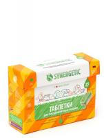 Таблетки бесфосфатные для посудомоечных машин "Synergetic", 25 шт 102025  - фото