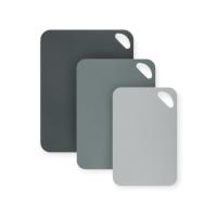 Набор досок разделочных SATOSHI, гибких, 3 шт, 38х29см, 33,5х24см, 29х19см, 852-150 Серый - фото