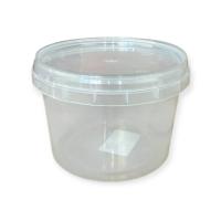 Комплект Банка 0,28/93 прозрач + Крышка д/банки Р93 прозрач, Перинт Прозрачный - фото